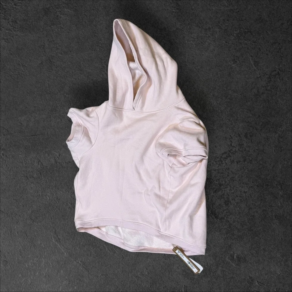 SKIMS Cotton Fleece Pet Hoodie Barely Pink Size 2X‎